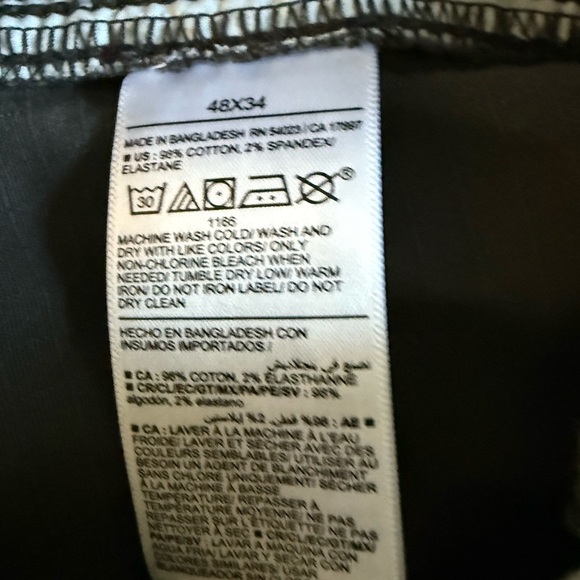 Old Navy Loose Taper Cargo Ripstop Pants Lost In The Woods 48X34 Built In Flex - Picture 6 of 7